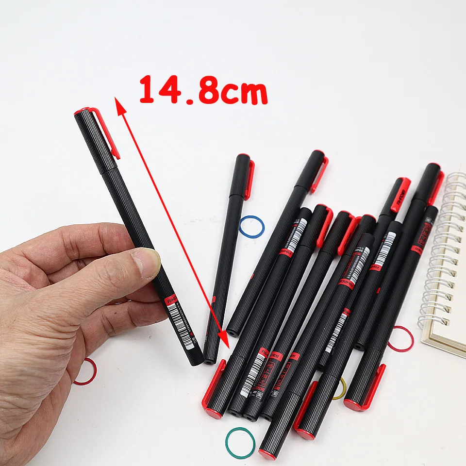 6pcs/lot Gel Pen 0.5mm Black/Blue/Red Ink Superior Quality Good Writing ink Pens Office &amp School Neutral Supplies PEN | Канцтовары