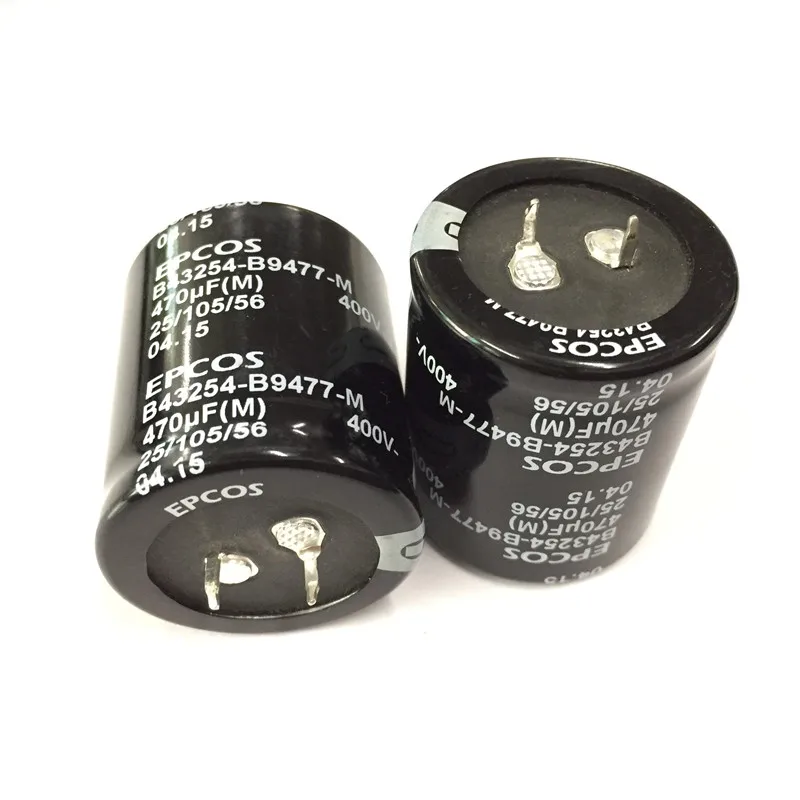 10pcs 470uF 400V EPCOS B43254 Series 35x40mm 400V470uF Long Life PSU Aluminum Electrolytic capacitor | Электронные компоненты и