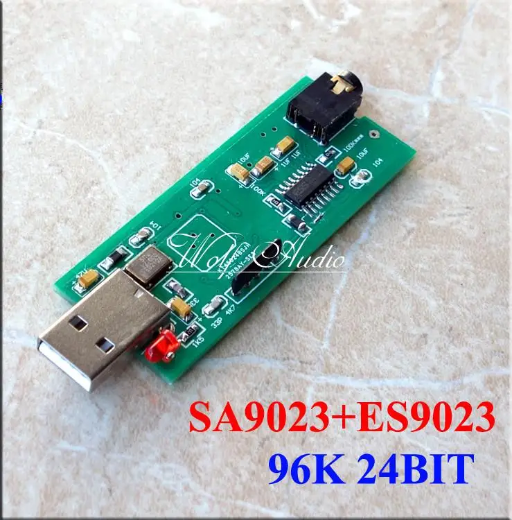Сборка SA9023 + ES9023 HiFi аудио ЦАП звуковая карта/декодер плата Поддержка 96K 24BIT|audio dac|dac