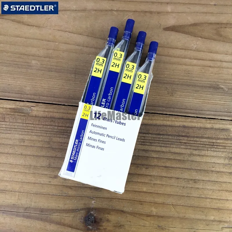 LifeMaster Staedtler Mars Micro Carbon 250 03 набор механических карандашей заправки 0,3 мм 2 H/HB/B принадлежности для письма