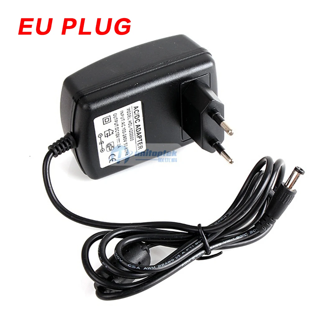 Квалифицированный AC 110-240V к DC 12V 2A переключатель питания адаптер для CCTV EU/US/UK/AU Plug |