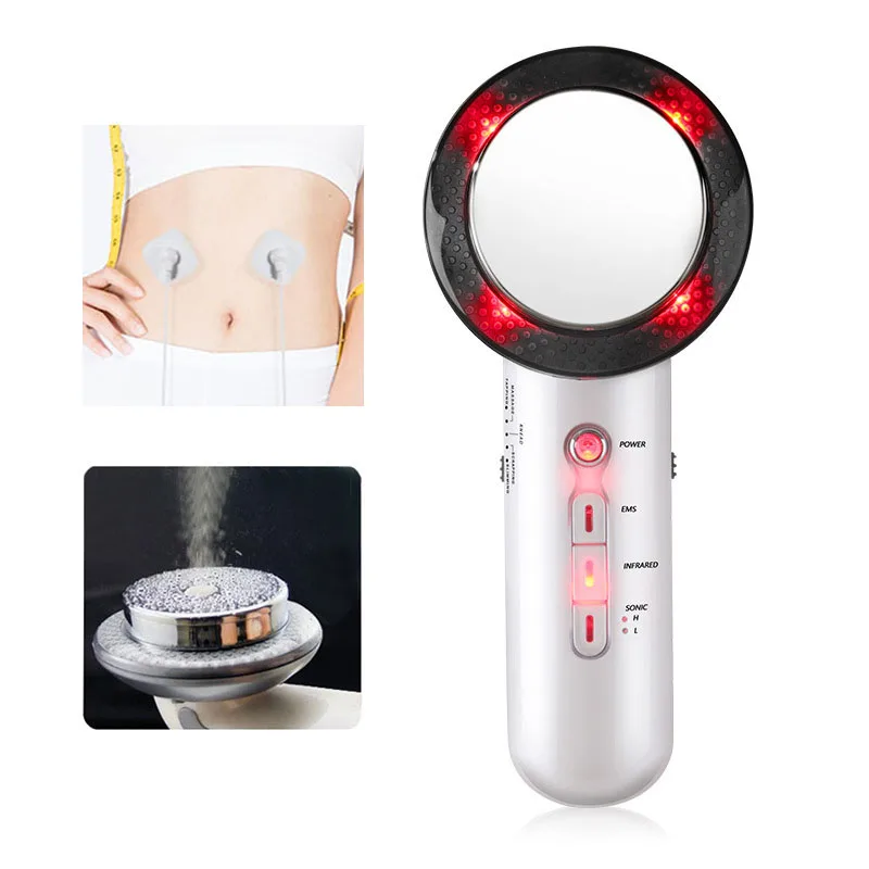 

Sonic Fat Burning Massager Infrared Skin Tightening Lift Device EMS Body Slimming Machine Ultrasound Anti-Cellulite Therapy Tool