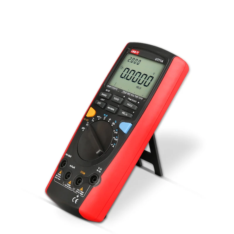UNI-T UT71A интеллектуальный цифровой мультиметр Ture RMS Авто Диапазон AC DC метр Вольт