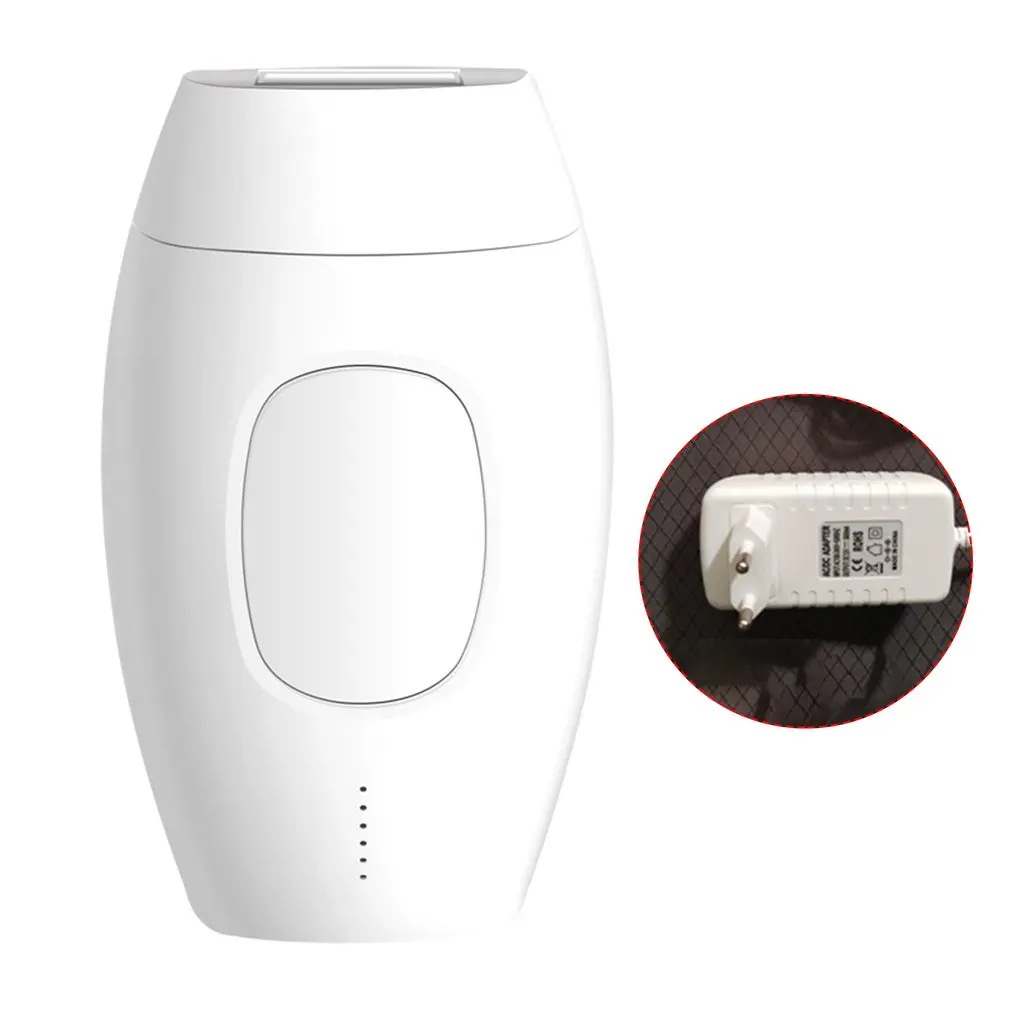 white EU plug 600000 профессиональная Перманентная IPL лазерная эпиляция электрическая фотоэпиляция для женщин безболезненная машина для удаления волос - Цвет: white EU plug