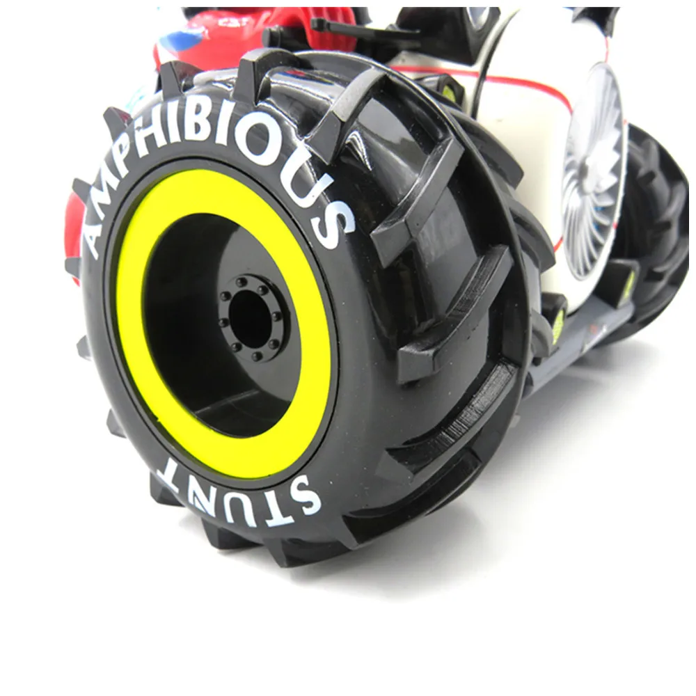 Flytec 989 333 rc амфибия мотоцикла лодка 4WD 15 км/ч 2 4 ГГц Беспроводной трюк RC автомобили с