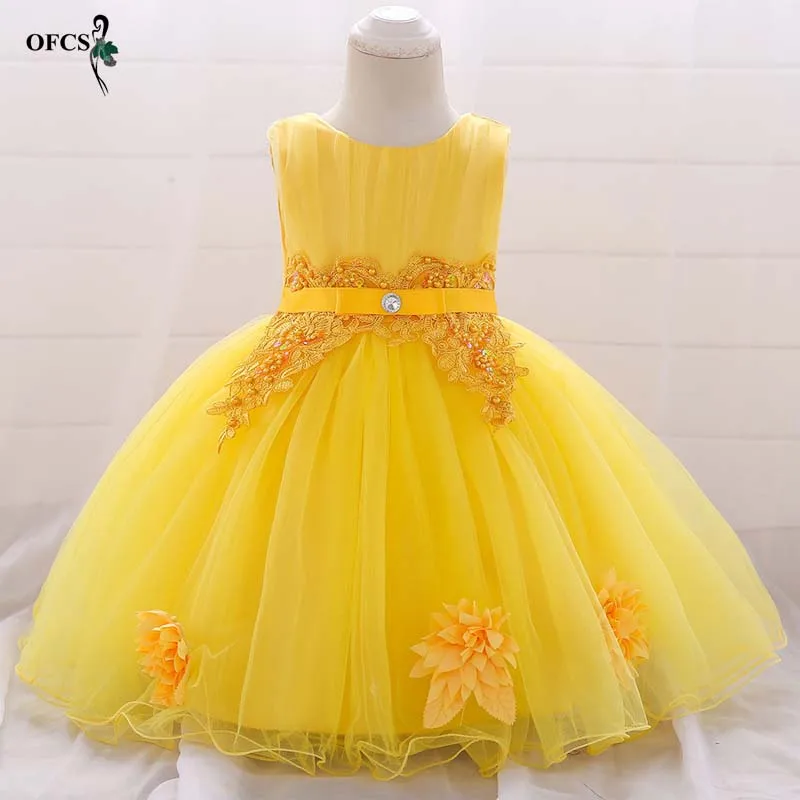 Кружевное платье для девочек Детский комплект без рукавов платья с шнеком одежда