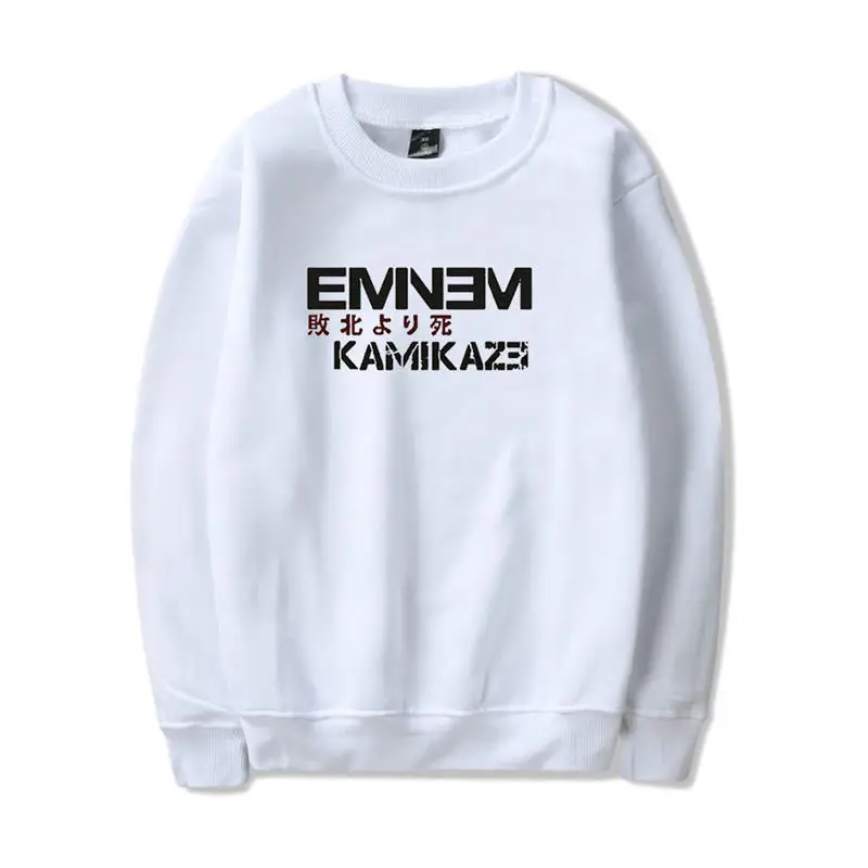 UplzCoo Eminem DJ хип хоп толстовки Kamikaze альбом осень весна женские мужские толстовки hoodies K толстовки 4XL JA078
