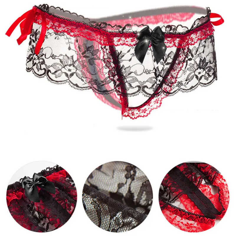 Сексуальное нижнее белье женские эластичные кружевные сексуальные трусики