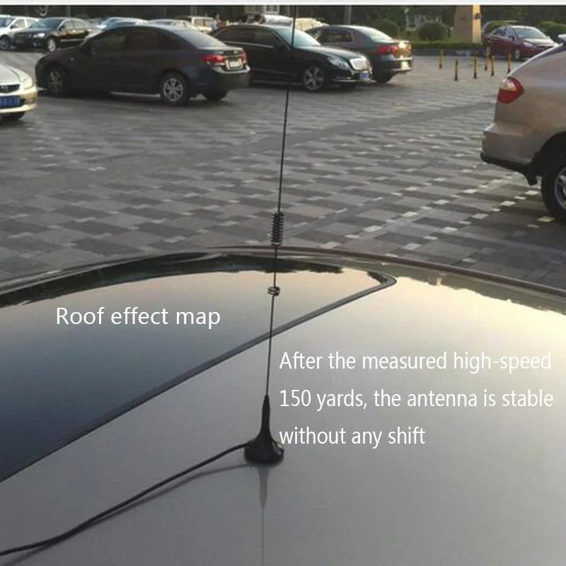 Антенна для автомобильного радио автоматическая антенна AM/FM магнитное основание