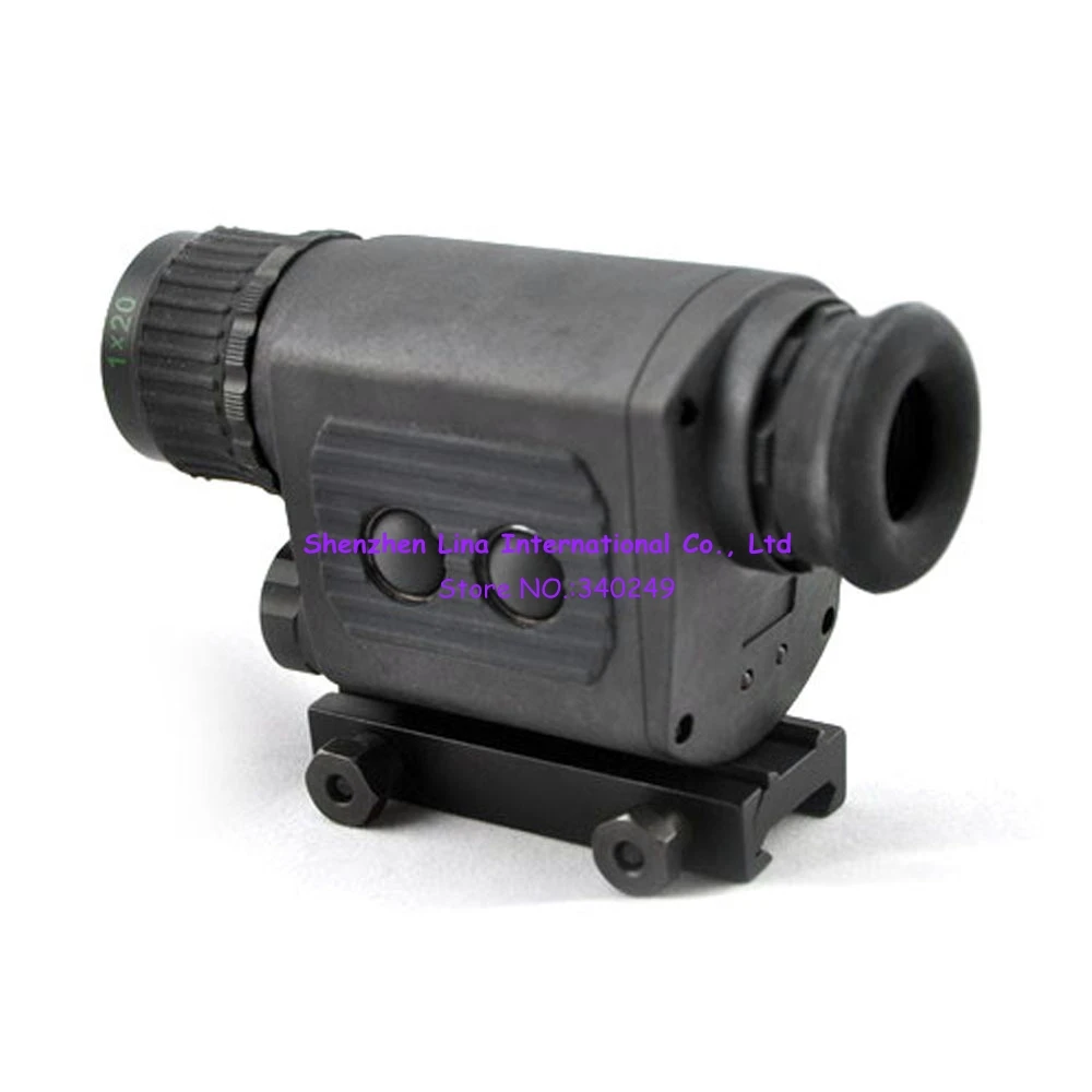 Visionking 1X20JD монокулярный лазерный прицел светодиодный телескоп для наблюдения HD цифровой ночного видения