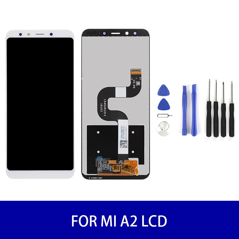 Для Mi A2 ЖК дисплей высокой яркости Сенсорная панель дигитайзер сборка экрана