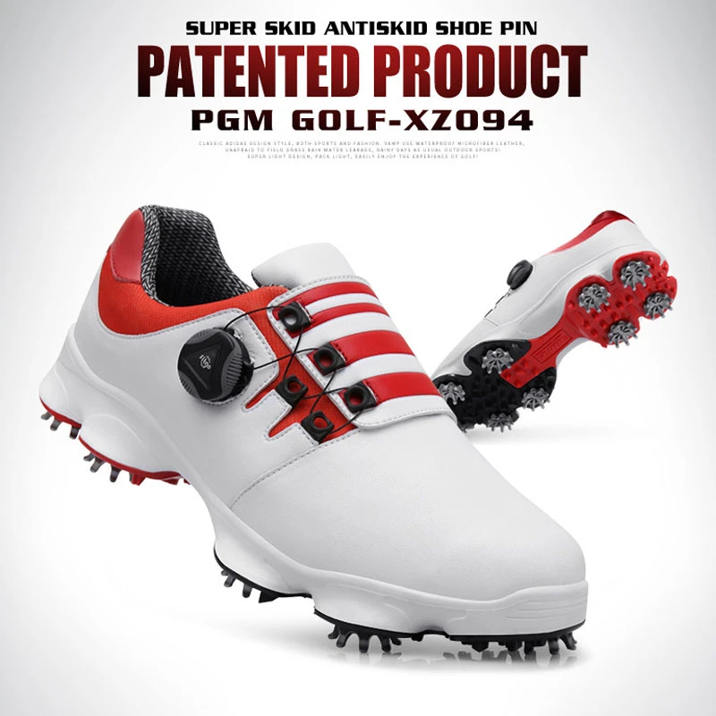 Водонепроницаемые кожаные шнурки для кроссовок мужские автоматические