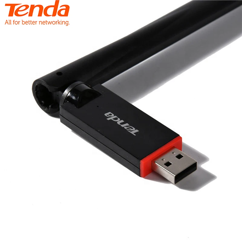 Tenda U6 300 Мбит/с высоким коэффициентом усиления Беспроводной сетевой адаптер, Портативный Wi-Fi приемник точки доступа, внешний сетевая карта с интерфейсом usb, Plug and Play