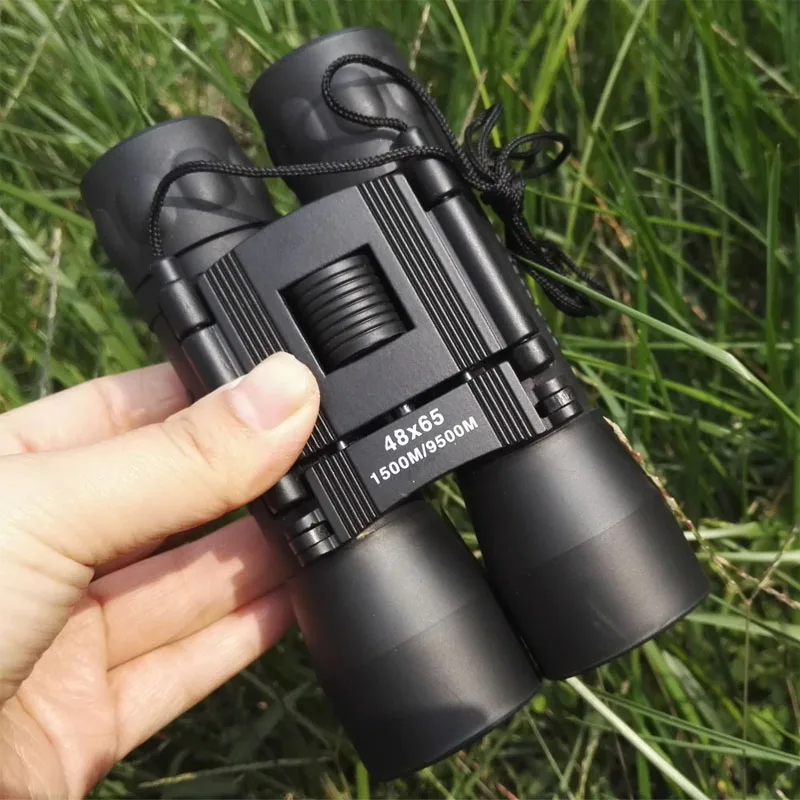 

HD48x65 Binocular Telescope Outdoor Sports Camping Hunting Blue Film Waterproof Telescope Zoom Optic Lens Shooting Accessories