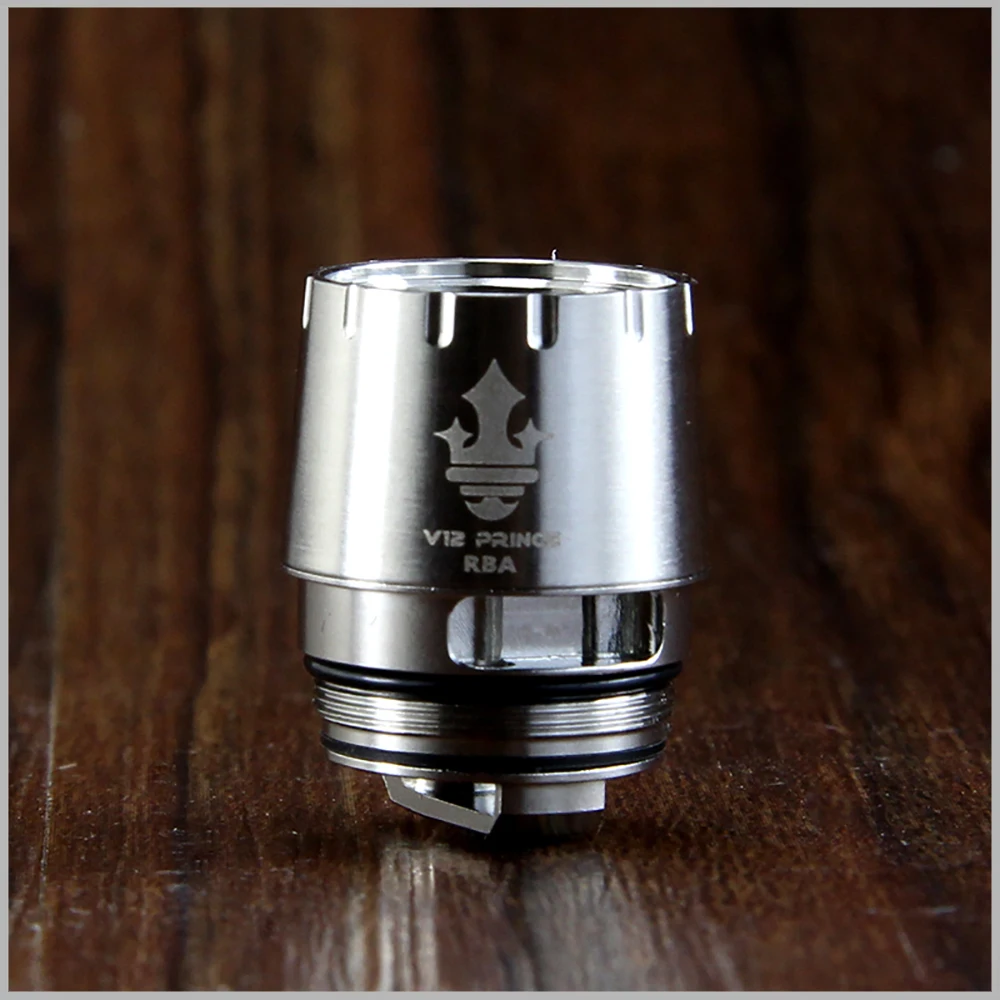 SMOK TFV12 Prince RBA с сопротивлением 0.25ohm для TFV12 Prince Tank Atomizer RBA coil head стеклянная трубка