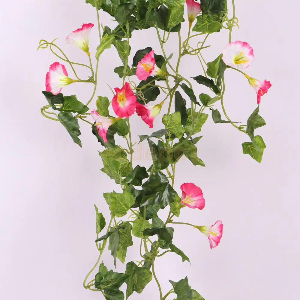 Различные цвета 90 см Искусственный Шелковый цветок подвесной Petunia домашний декор