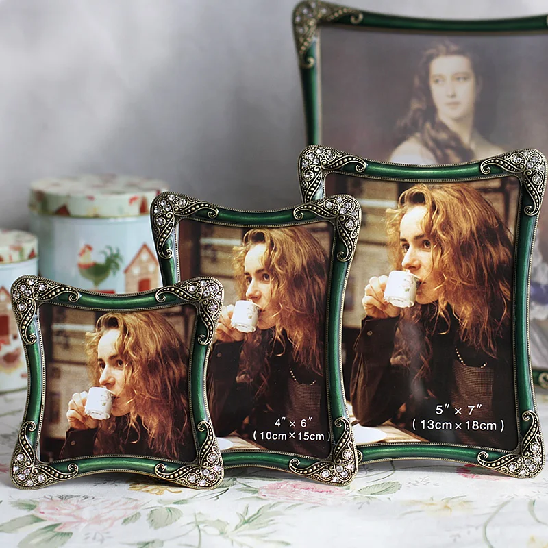 7 дюймов металлические Висячие рамки для фотографий жизнь свадьба фоторамка