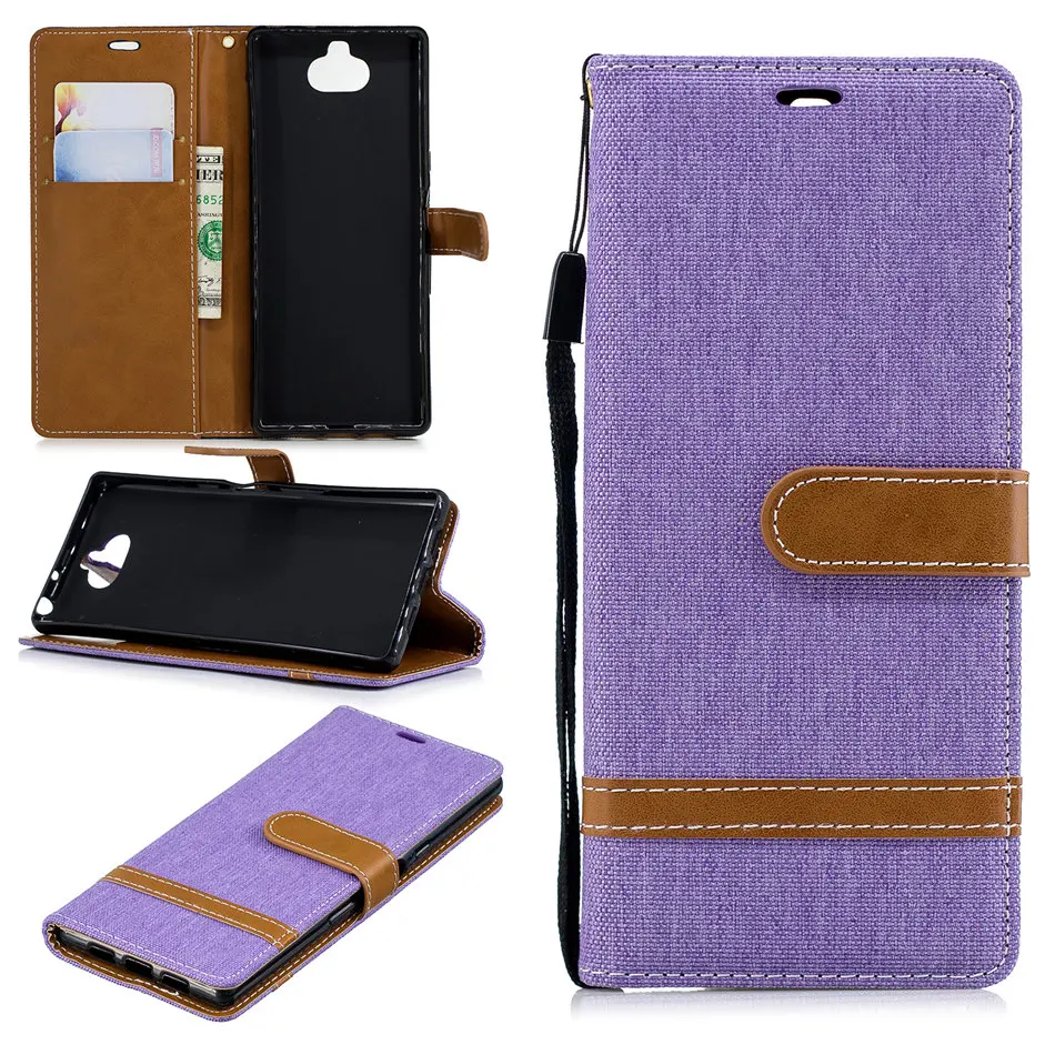 

Hit Color Case For Sony Xperia 10 XA2 Ultra L2 XA1 Plus XZ1 Compact XZ1 XZ Premium XZ XZS Z3 Men Girl Wallet Casual Cover DP07Z
