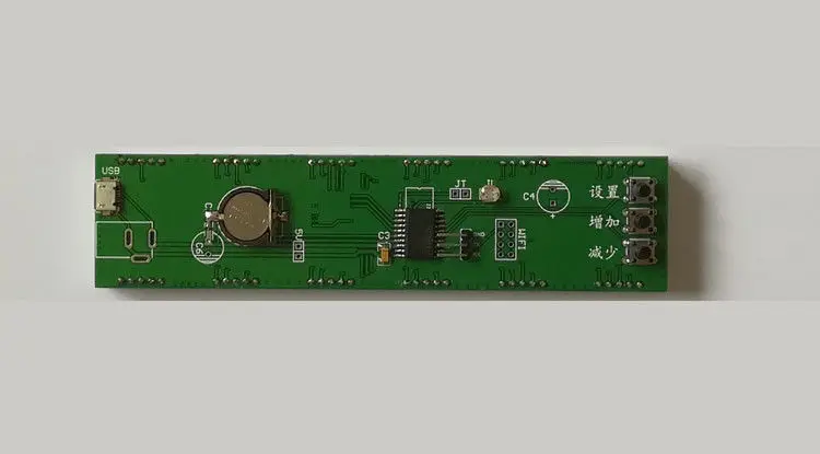 6 bit 1 дюйм цифровые светодиодные трубки часы Отображение времени часовой