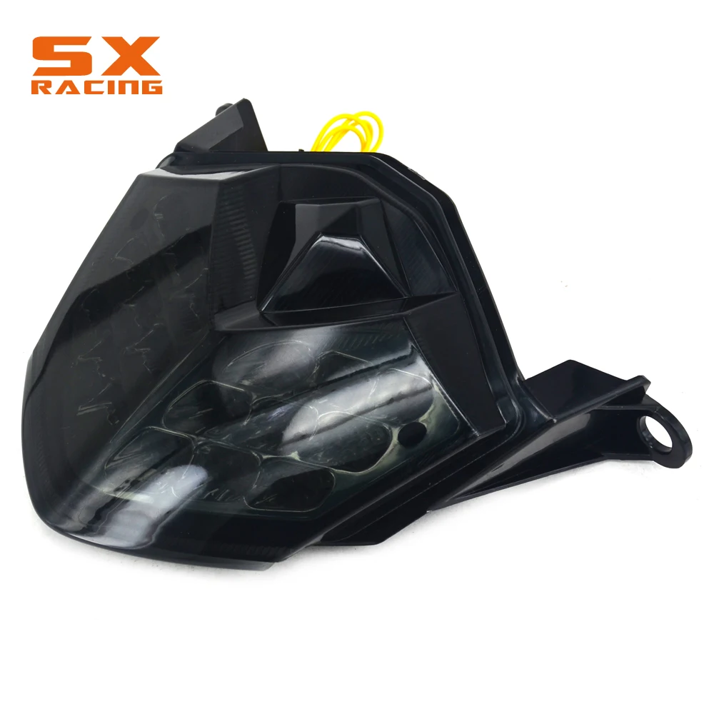 Задний фонарь для мотоцикла стоп сигналы интегрированный светодиодный