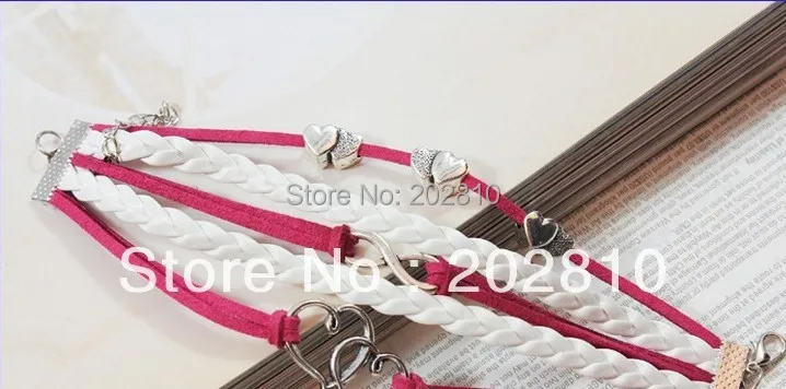 Лидер продаж оптовая продажа Южная Корея бархатные браслеты ручной работы infinite