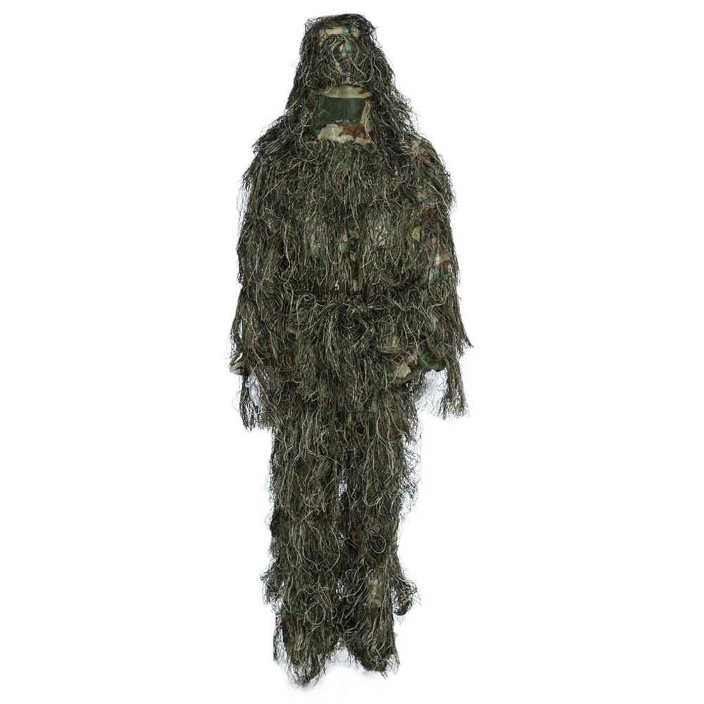 Outlife Ghillie костюм Лесной 3D Bionic Leaf Маскировочная форма CS камуфляжные Костюмы Набор