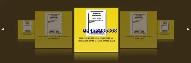 Инструкция по запчастям HYSTER Hypass [2011]|ПО| |