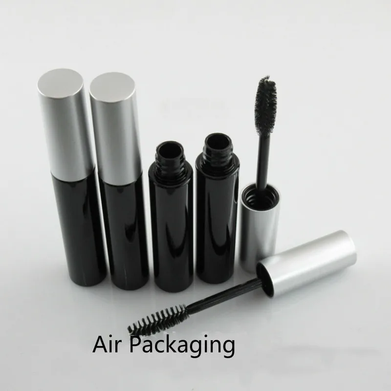

10ML Plastic Superior Grade Empty Mascara Tube Black Cosmetic Eyelashes Cream Container Eye Cosmetic Containers 50pcs/lot