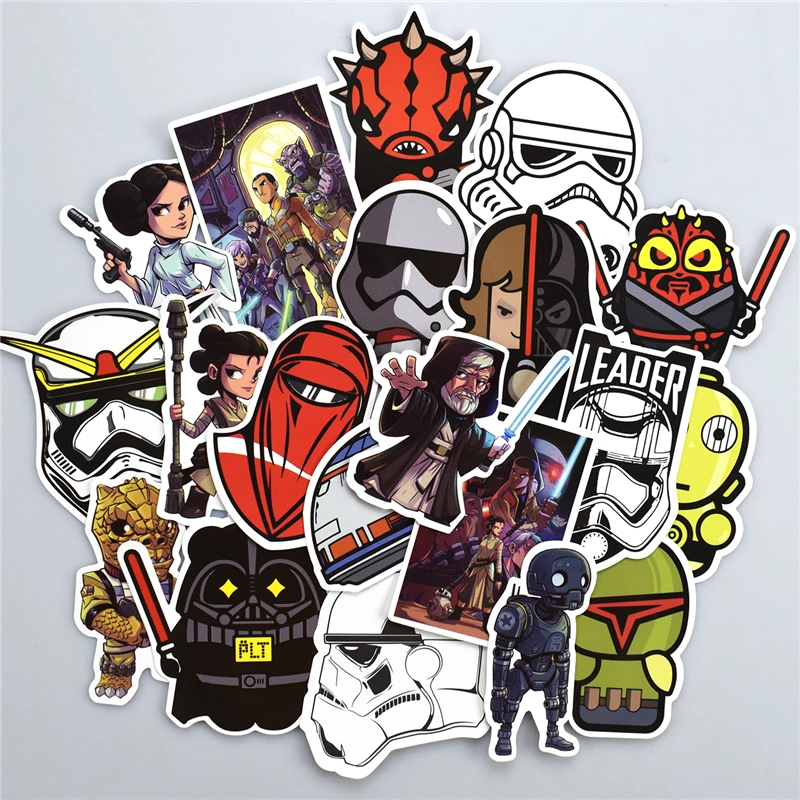 50 шт. Star Wars Стикеры S для скейтборда велосипед мотоцикл стиль ноутбука домашнего