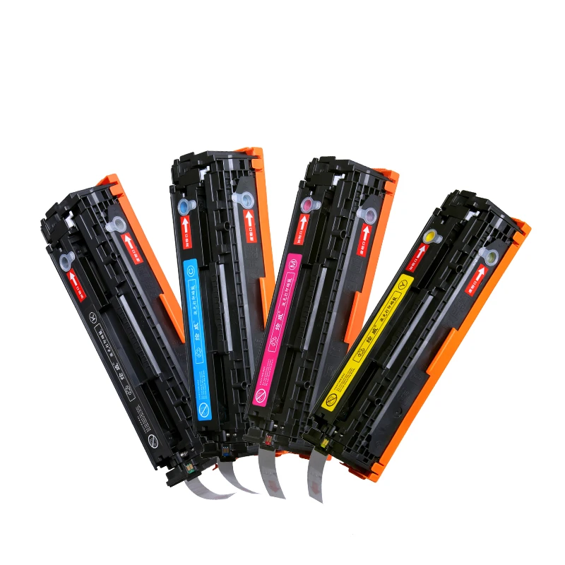 HWDID CB540A CB540 540A 540 CB541A CB542A CB543A 125A тонер картридж совместимый для HP LaserJet CP1215 CP1515n CP1518ni