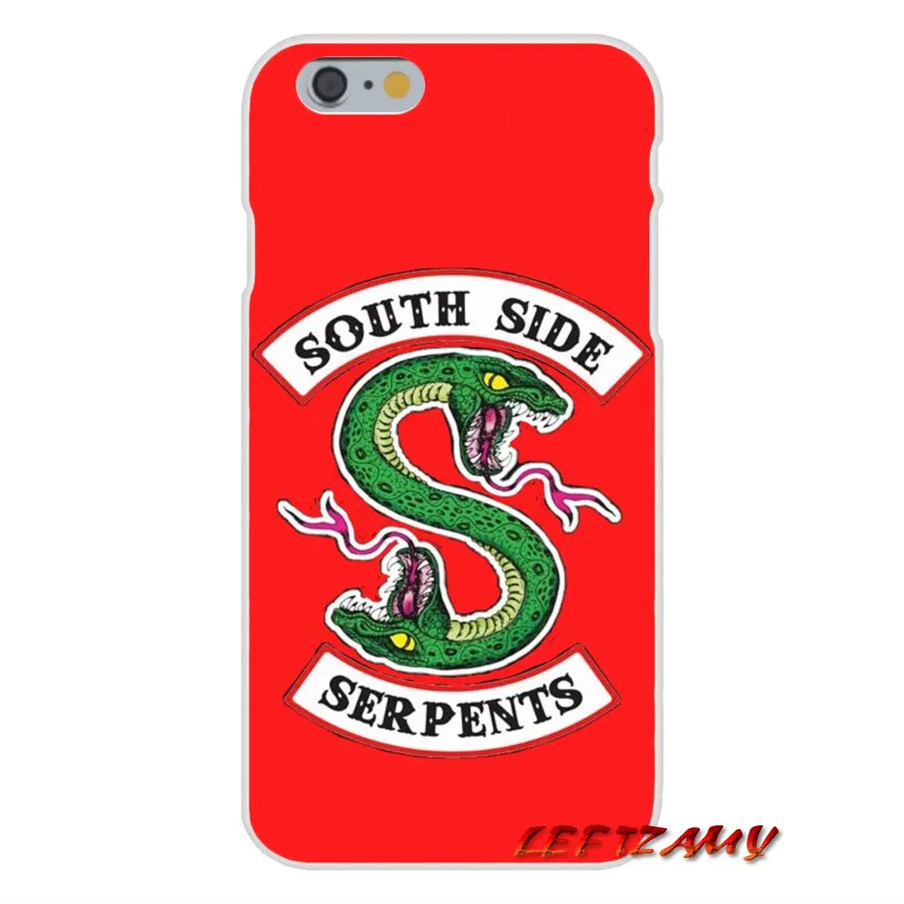 Силиконовые чехлы ТВ ривердейл SouthSide змеи для спортивной камеры Xiao mi 6 A1 Max x 2 5X 6X Red