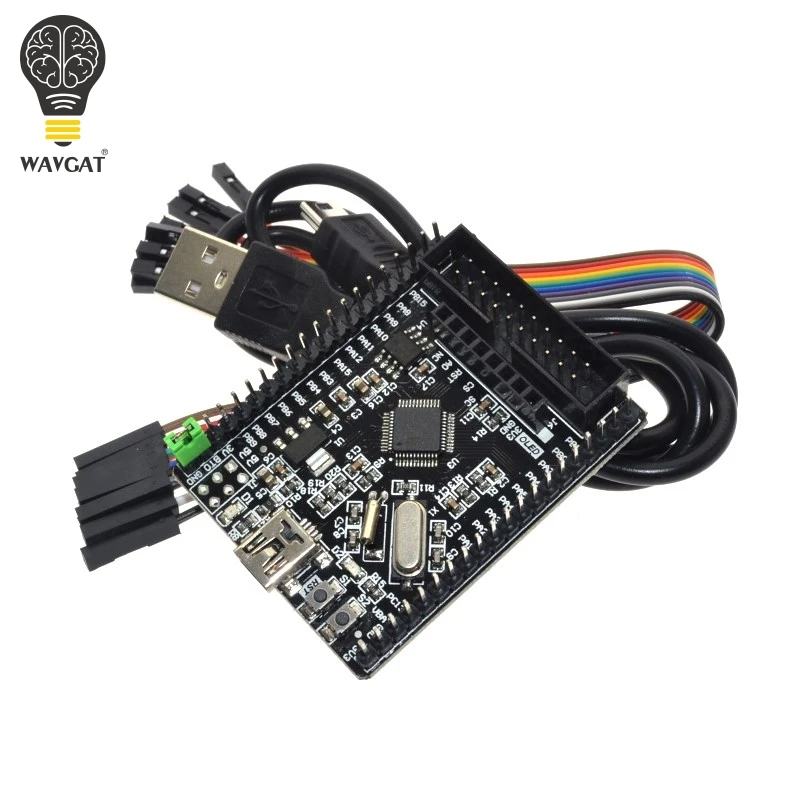 Системная плата WAVGAT STM32F103C8T6 stm32f103 stm32f1 STM32 обучающая оценочный комплект макетная
