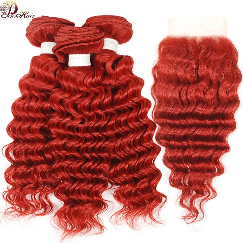 Pinshair, бразильские волнистые волосы, 2, 3 пряди, с фронтальной застежкой, 613, медовый блонд, человеческие волосы, прямые пряди, с застежкой, не Реми