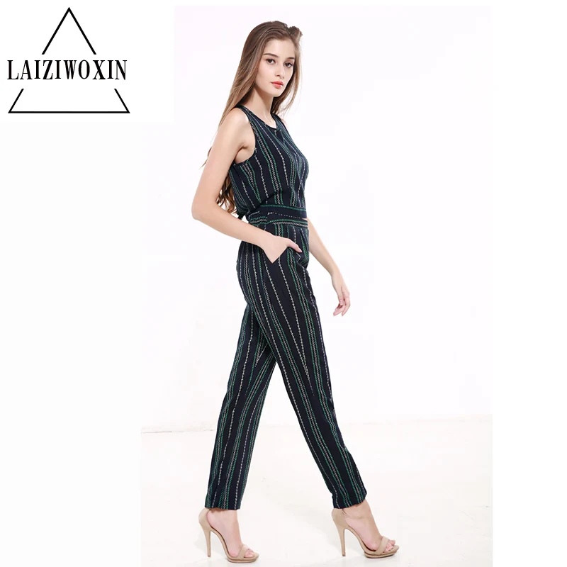 Женщины Костюм Летний Рукавов Винтаж Печати шорты костюм мода без рукавов