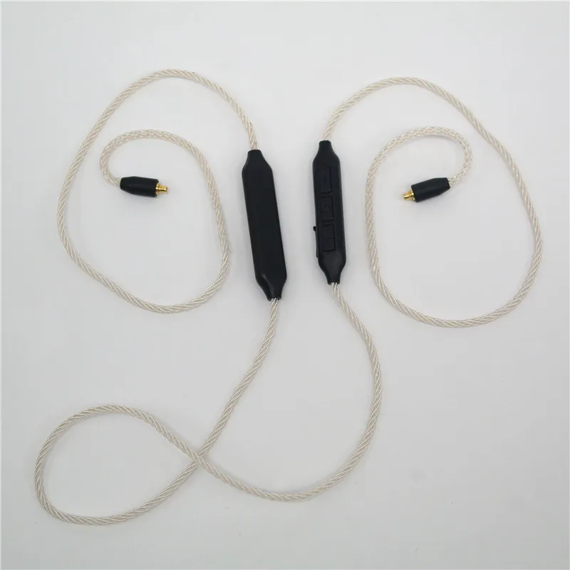 Беспроводной наушники кабель aptX AAC bluetooth OCC кабель 2PIN для shure se535 se846 UE900 IM03 IM50 IM70 ie80 A2DC LS50 UM3X ES5