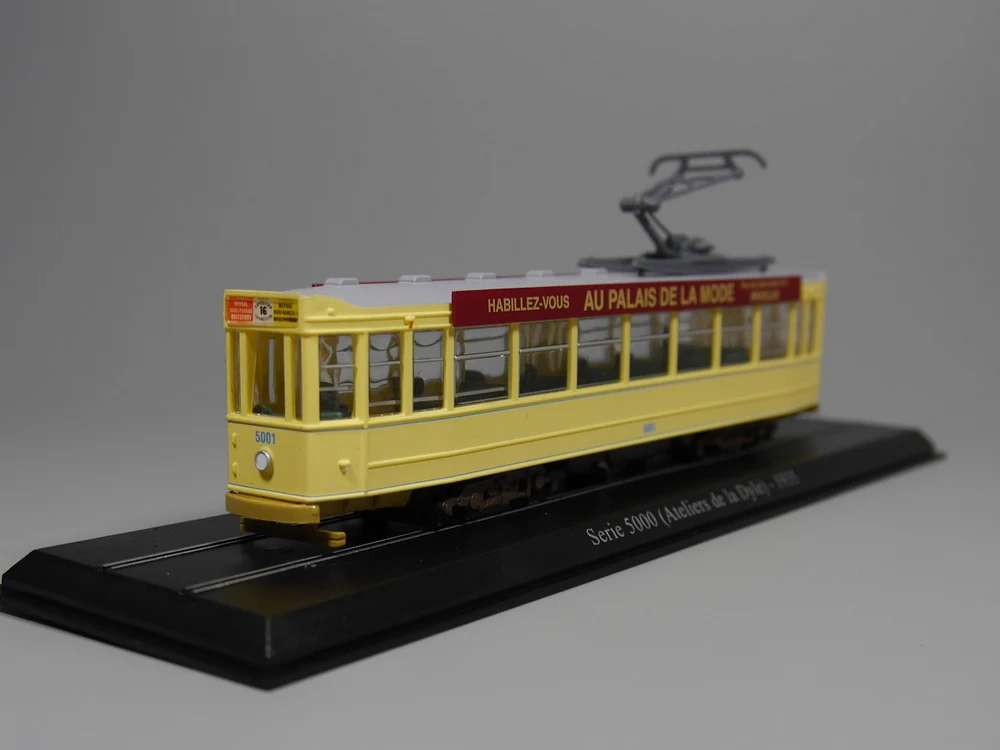 Модель 1:87 scale tram Serie 5000 (atoliers de la Dyle) 1935 литья под давлением автомобиля|diecast model cars|model