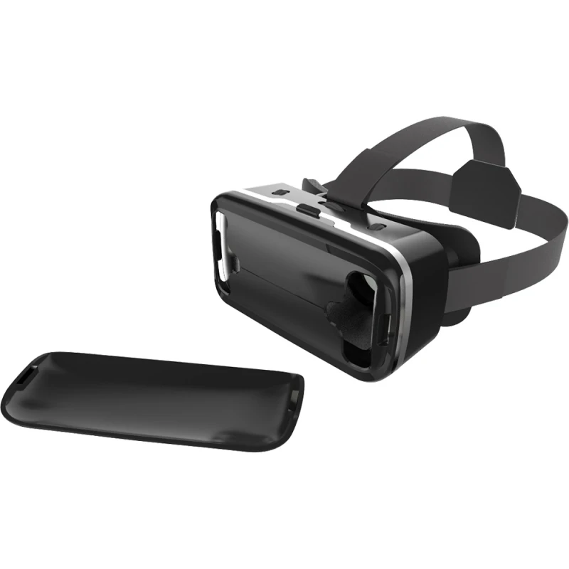 Haweel 3D VR стеклянная гарнитура виртуальной реальности 3D видео стекло es для смартфона 4,5-6 дюймов асферические линзы картонная коробка для шлема