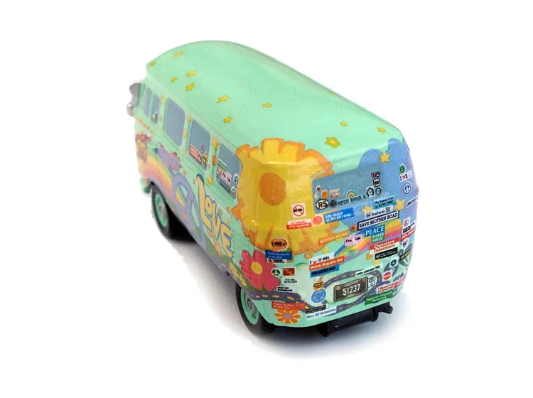 Disney Pixar с рисунками из мультфильма Тачки 2 Diecast Fillmore игрушки металлических сплавов