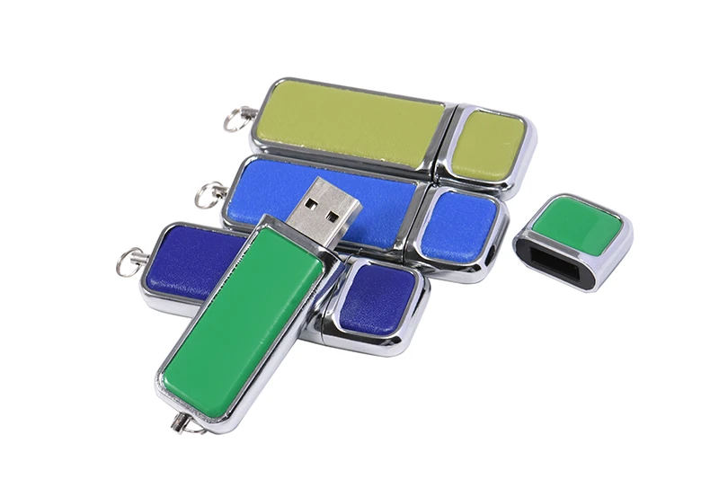 JASTER USB 3,0 с логотипом клиента, кожаный usb флеш-накопитель, металлическая коробка, флешка, 8 ГБ, 32 ГБ, коммерческая карта памяти, 4 ГБ, 16 ГБ, подарок