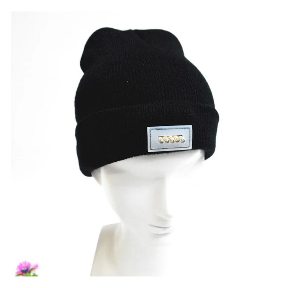 5 светодиодный головной убор с супер ярким свечением темные уличные рыболовные