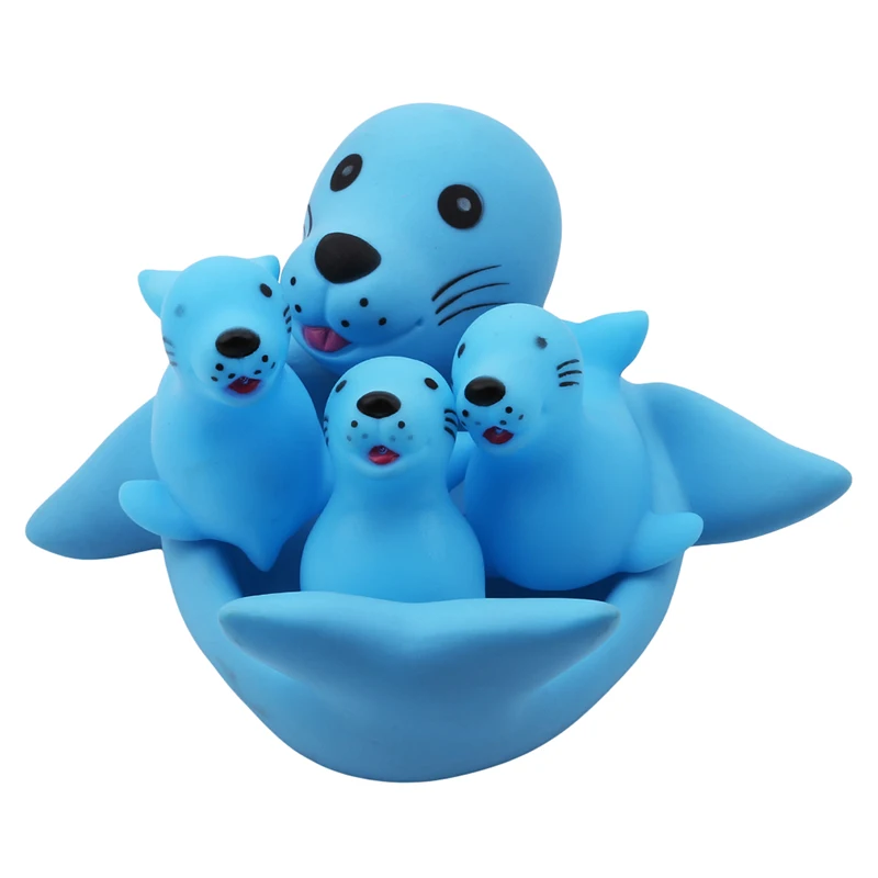 2020 симпатичная Милая резиновая гоночная Семейная Игрушка для ванны мамы и