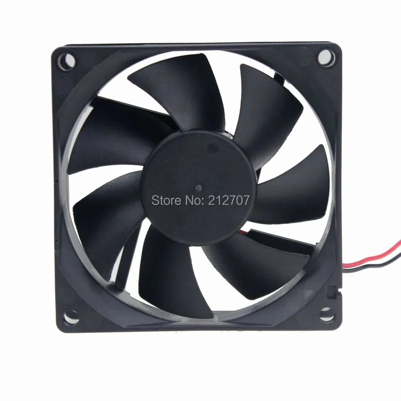 10 шт./лот Gdstime 2Pin 12 в 80 мм x 25 8025 Вентилятор охлаждения двигателя постоянного