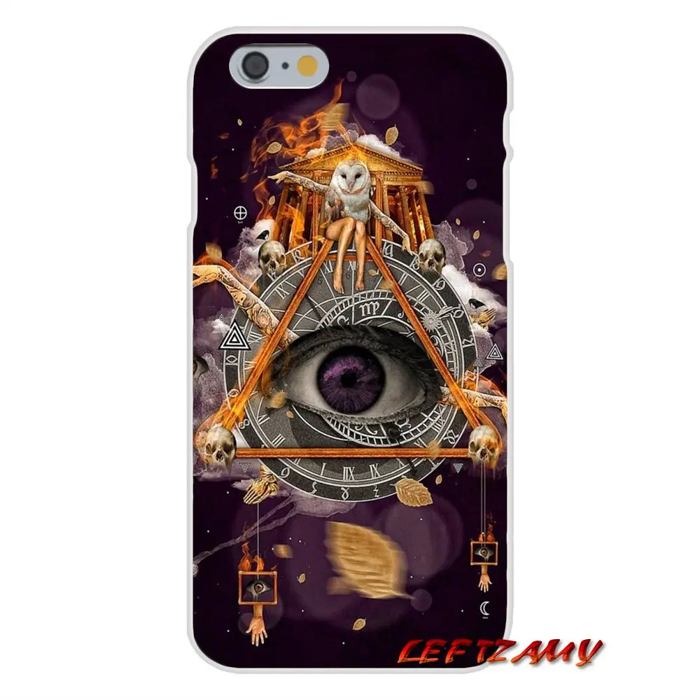 For Xiaomi Redmi Note 6A MI8 Pro S2 A2 Lite Se MIx Max 2 3 F1 Oneplus 6T pyramid eye symbol illuminati Silicone Case Cover | Мобильные