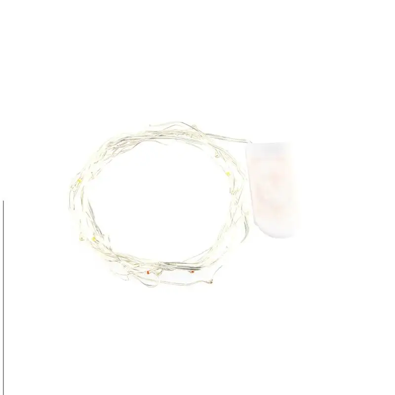 Высокое качество Красота 20 светодиодов клетки кнопки питание Медный провод