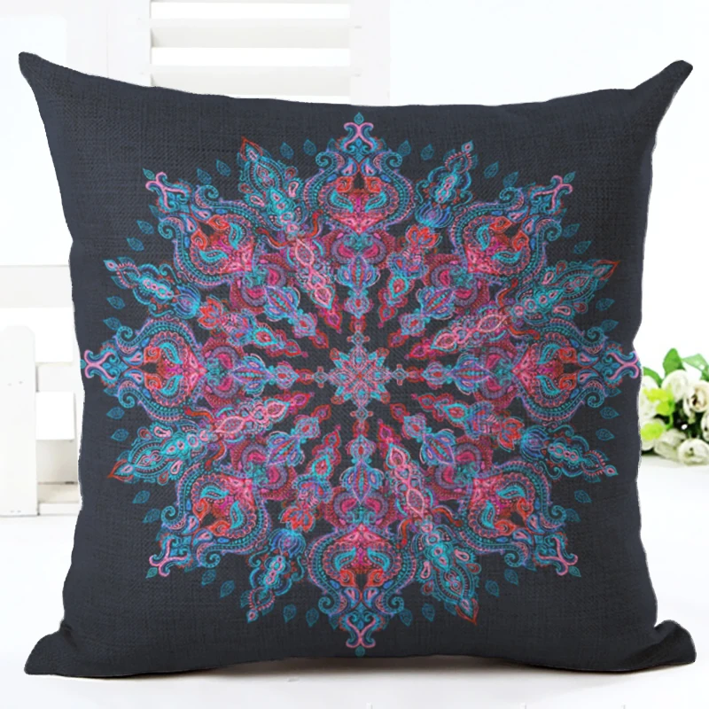 2016 новая дизайнерская Узорчатая наволочка Подушка в богемском стиле