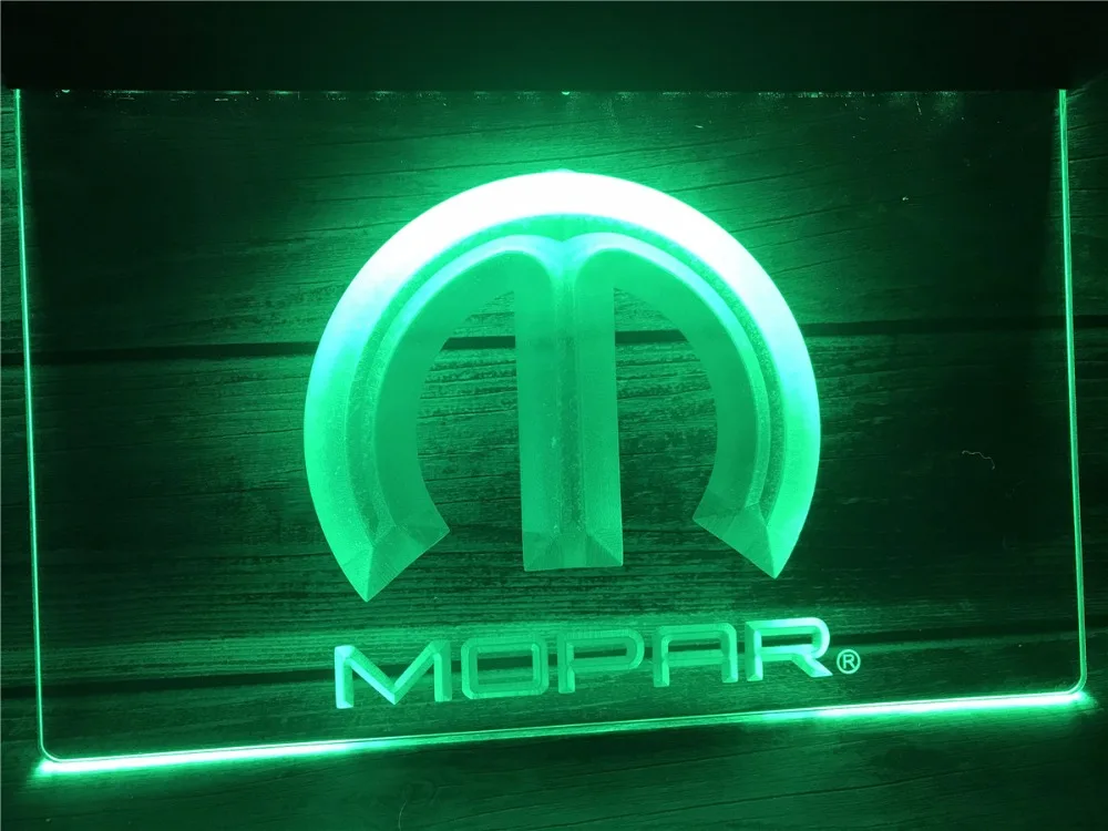 LR097 Mopar светодиодный неоновый светильник знаки | Дом и сад