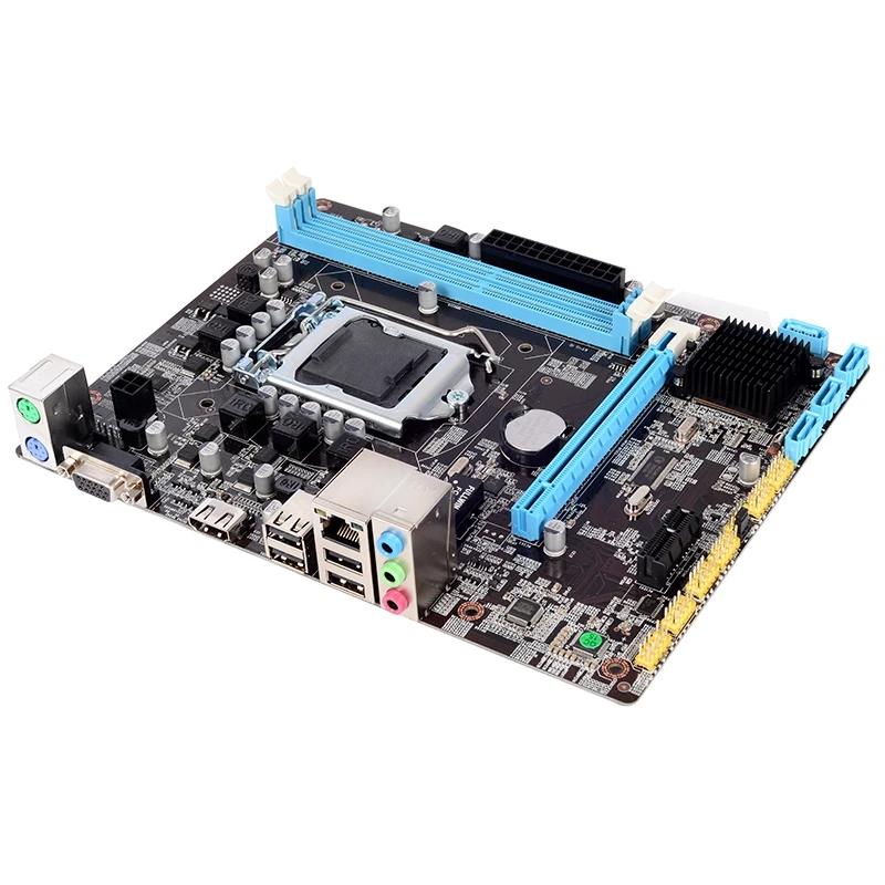 H55 материнская плата новая Lga1156 Ddr3 Sup порты I3 I5 I7 Cpu Pci-Express Usb основная для