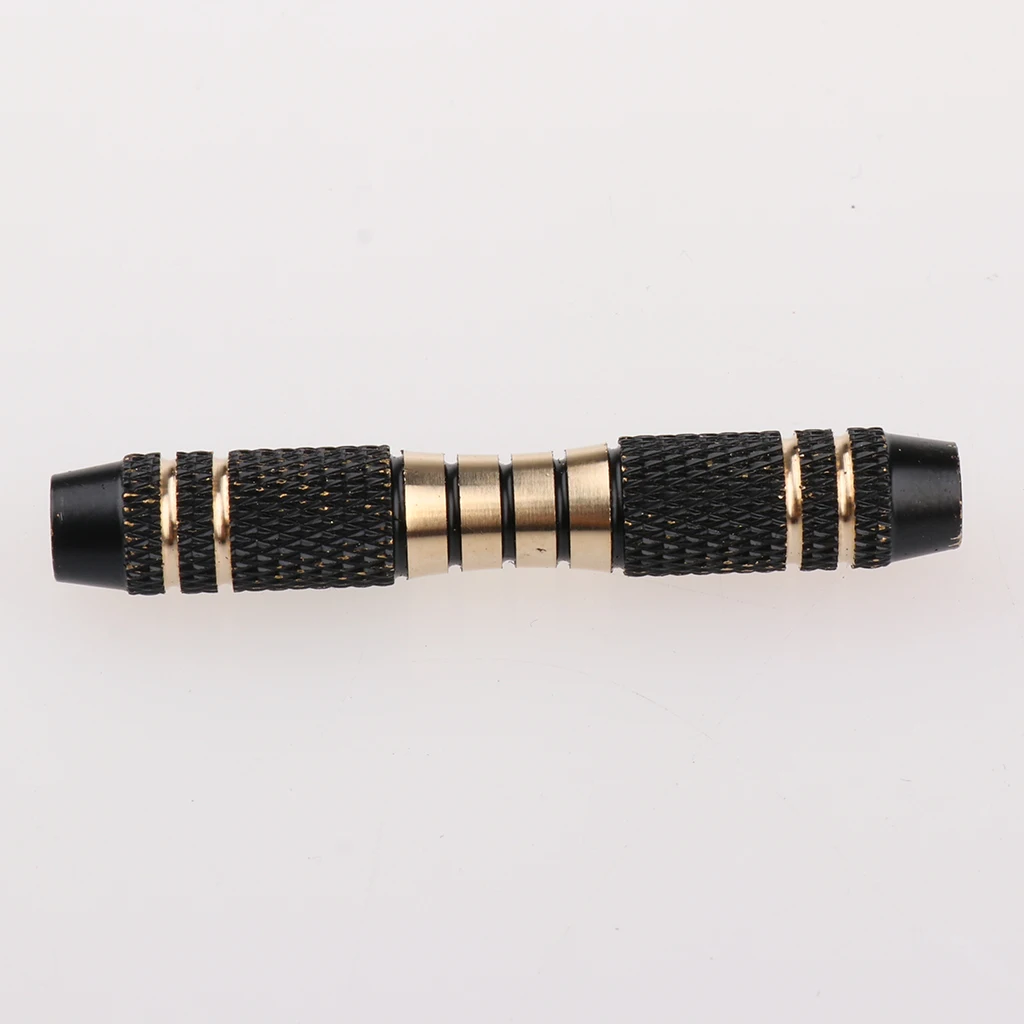 6 шт. 16 граммов медный дротик запасные валы рукоятка черного цвета для мягких