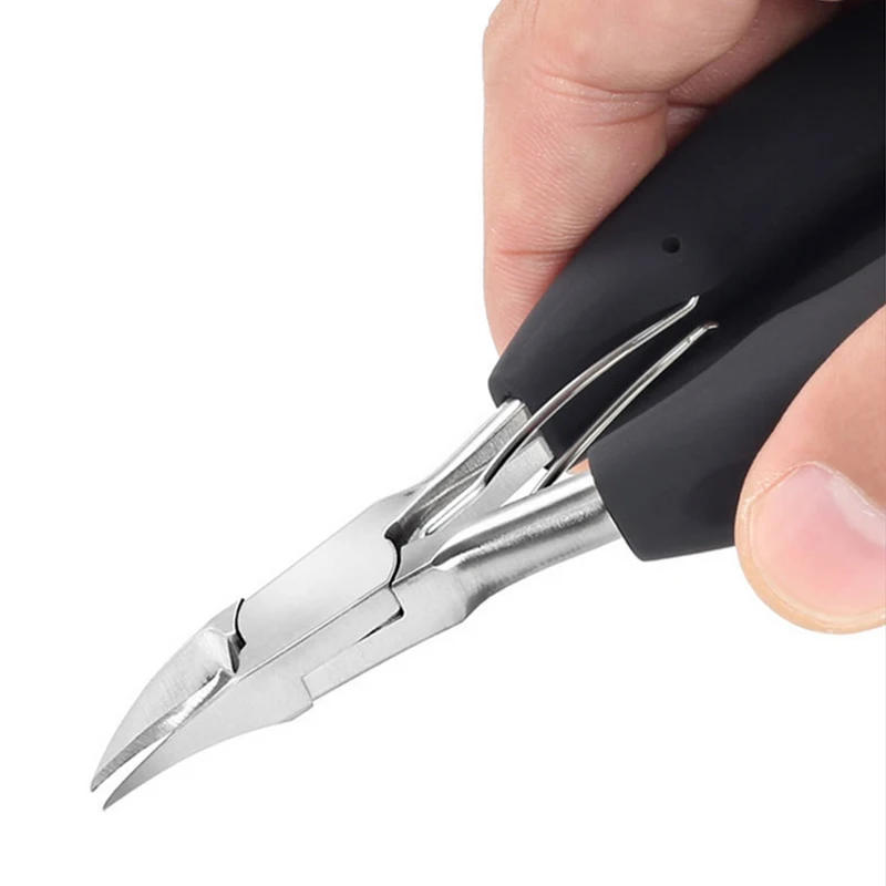 2 шт./компл. Нержавеющая сталь Щипцы для кутикулы Clipper ногтем тоник плоскогубцы