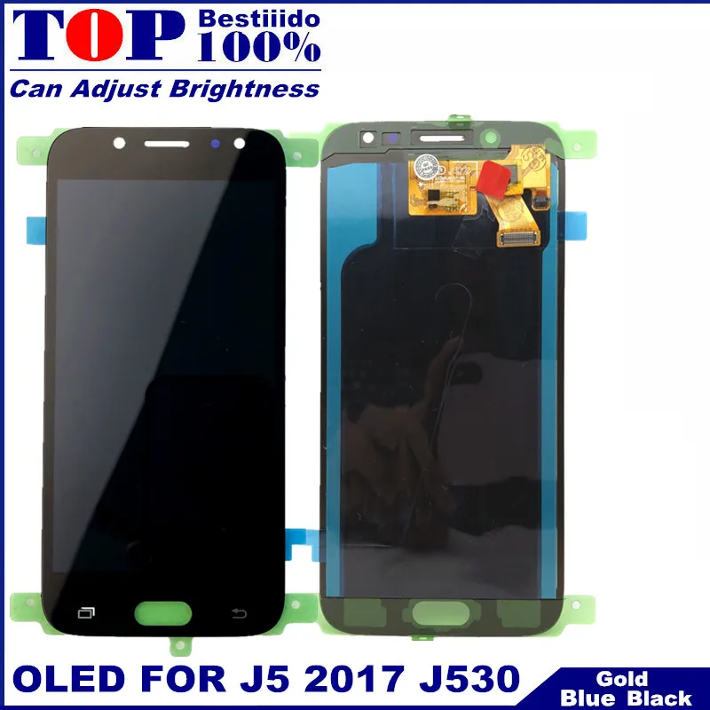 J530 ЖК-дисплей Замена для Samsung Galaxy J5 2017 J530F SM-J530F J530M Дисплей с кодирующий
